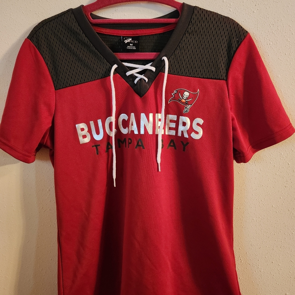 Red Buccaneers Football Jersey